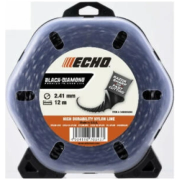 Trimmera aukla, ECHO, 340095004, 2,41mm x 12m, spi