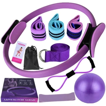 Tarange Pilates komplekts, 10 daļu Pilates gredzen