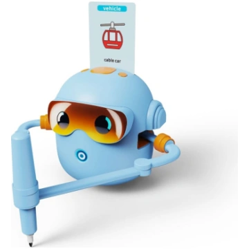 Interaktīva izglītojoša robota rotaļlieta, kas māc