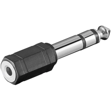Adapter AV MicroConnect Jack 6.35mm - Jack 3.5mm c