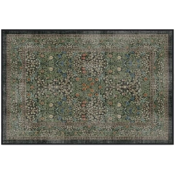 RUGGABLE x Morris & Co mazgājams paklājs, melnalkš