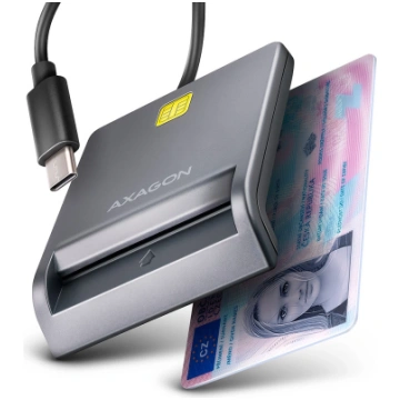 Karšu lasītājs Axagon CRE-SM3TC USB 2.0 Type-C Pel