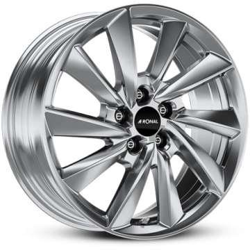 18" 5x114,3 Ronal R70 PLATINUM SILVER ET42 7.5J RN
