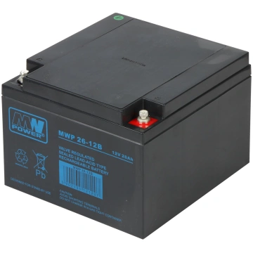 AKUMULATORS 12V/26AH-MWP