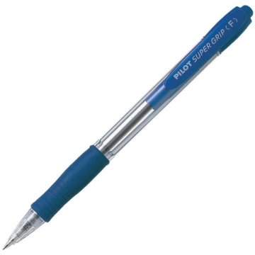 Lodīšu pildspalva PILOT SUPER GRIP 0.7mm zila tint