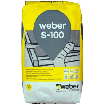 Weber S100 Sausais betons-klons, 25kg. 1011104