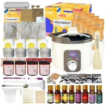 LINGQIAN DIY sveču izgatavošanas komplekts digitāl