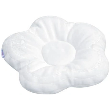 BABY MATEX Barošanas spilvens FLOR, col.01 - balts