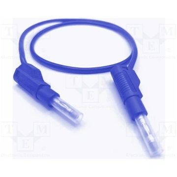 Test lead; 32A; banana plug 4mm,both sides; Urated