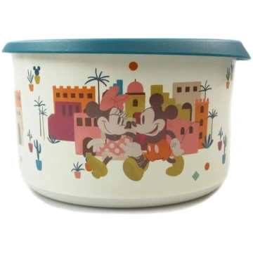 Tupperware Bingo Mickey and Minnie Mouse sausās uz
