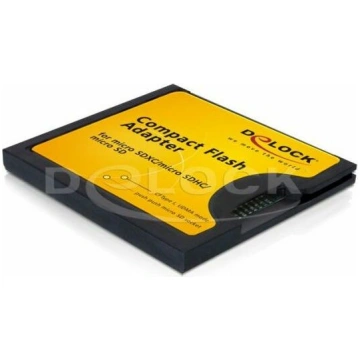Delock MICRO SD (SD/SDHC/SDXC)->COMPACT FLASH 6179