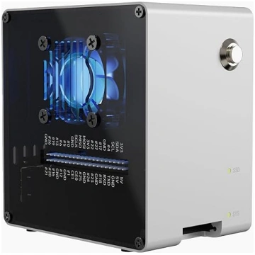 Pironman 5-Mini NVMe M.2 SSD PCIe Mini PC korpuss 