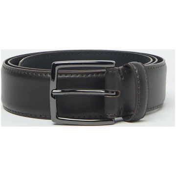 Genuine leather belt Bark brown / 110