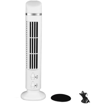 Torņa ventilators bez asmeņiem Pārnēsājams USB gal