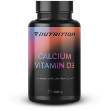 Kalcijs un D3 vitamīns (90 tabletes) VNutrition 46