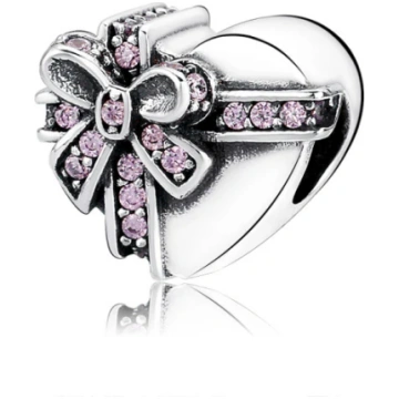 LES FOLIES HEART GIFT BOX CHARM