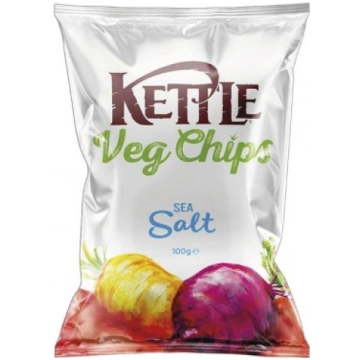 Kettle Sea Salt dārzeņu čipsi ar Jūras sāli 100g 5
