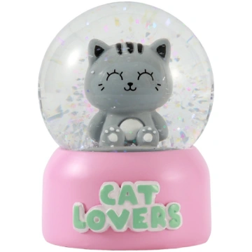 iTotal - Snow globe - Grey Cat XL3187 (80536340095