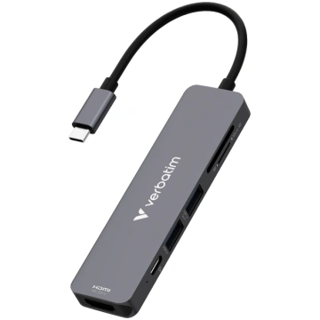 Verbatim USB‑C Essentials Multiport Hub 6‑Port wit