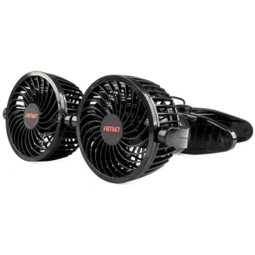 Auto salona ventilators 2x4" 12V (03012) AMiO