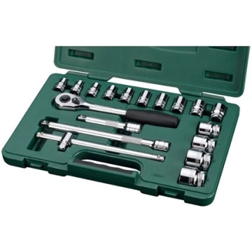 1/2" Dr. Socket 12pt. set 18pcs