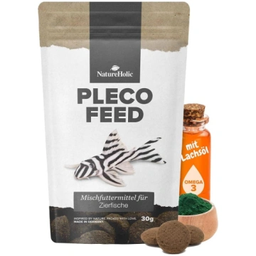 NatureHolic Plecofeed samu barības tabletes Zivju 
