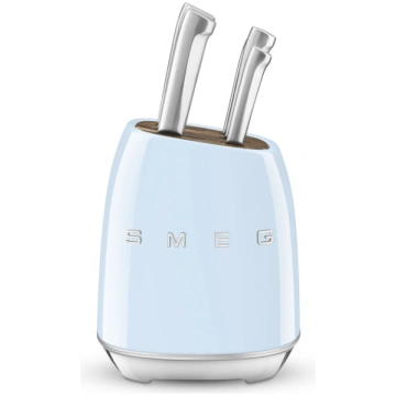 SMEG KNIFE BLOCK 50"s STYLE PASTEL BLUE KBSF02PB |