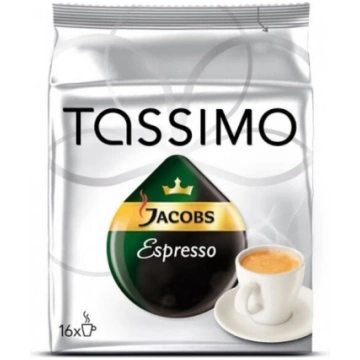 Kafijas kapsulas Tassimo Jacobs Espresso, 118,4g