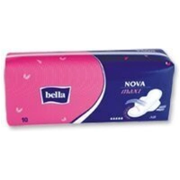 BELLA NOVA hig. paketes Maxi, 10 gab