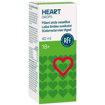 RFF Sirds Veselībai pilieni, 40 ml