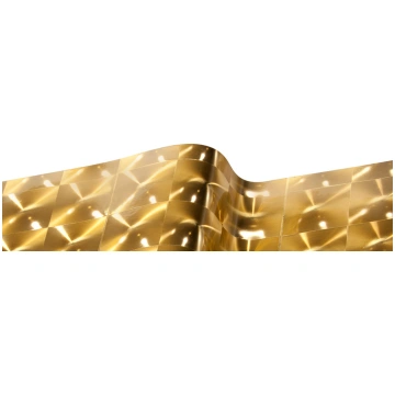 Līmplēve, holografiskā Lens Gold Vinyl,0.61m