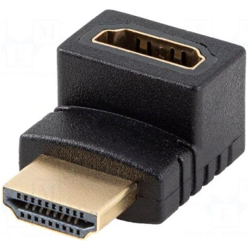 Adapter | HDMI socket,HDMI plug 270° up/down | HDM