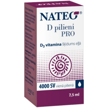 Nateo D 4000SV Pro pilieni, 7.5 ml