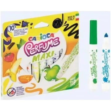 Aromātiskie flomāsteri Carioca Perfumowane Maxi 10
