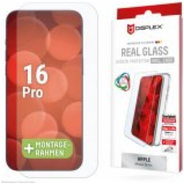 Displex Real Glass+ Case iPhone 16 Pro Max, 2D-Gla