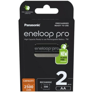 Rechargeable batteries PANASONIC ENELOOP PRO AA 25