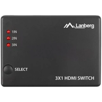 LANBERG VIDEO SLĒDZIS 3X HDMI + MICRO USB PORTS