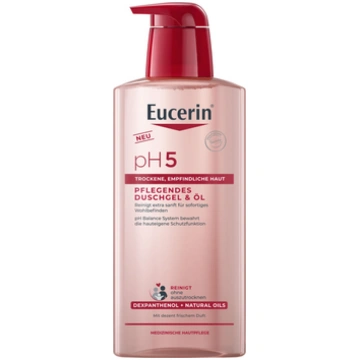 "Eucerin pH5 dušas želeja un eļļa, 400 ml