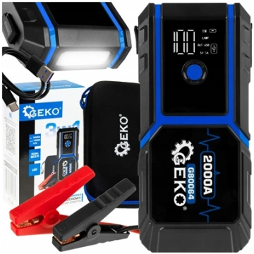 Geko Urzdzenie rozruchowe JUMP STARTER 20000mAh 10