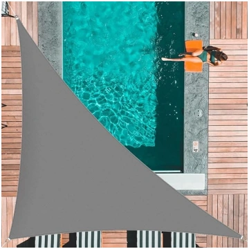 Sunal Triangle Sun Shade Sail Canopy 3X3X4.3M, Wat