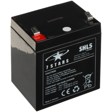 AKUMULATORS 12V/5AH-7STARS