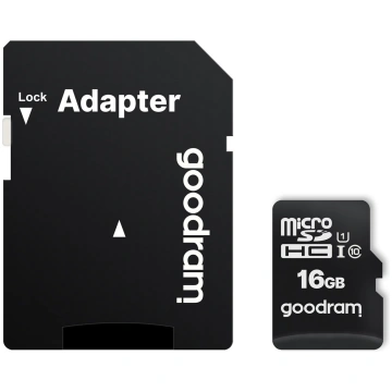 Goodram M1AA-0160R12 memory card 16 GB MicroSDHC C