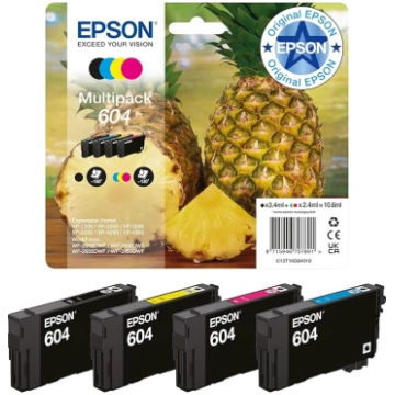 Epson Oriģinālā 604 ananāsu tintes daudzpakete 4 k