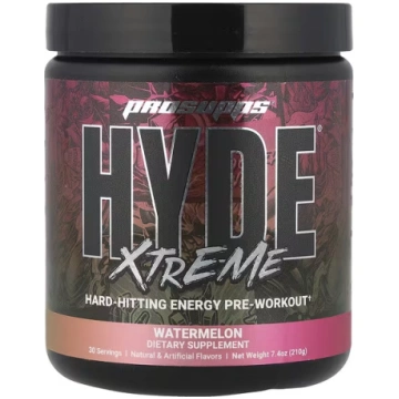 ProSupps, Hyde Xtreme®, Hard-Hitting Energy Pre Wo