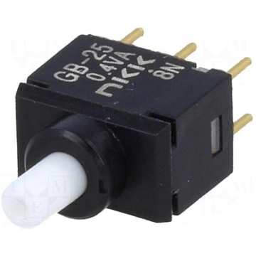 Switch: push-button | Pos: 2 | DPDT | 0.01A/28VAC 