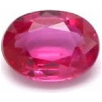 0.21 carat RED BRILLIANTSTEP cut Oval Rubinas