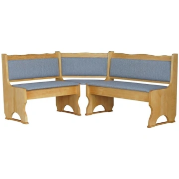 k koma Corner Bench Upholstery Pine Wood Alder Col