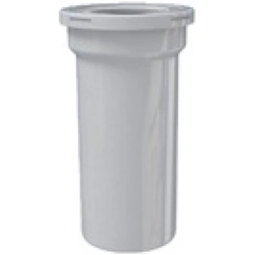Caurule Ani Plast, balta krās., 253 mm x 75 mm