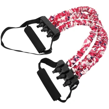 Fitnesa elastīgā lente Sit Up aprīkojums Pull Stra