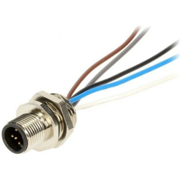 Connector: M12; socket; PIN: 5; male; Micro-Change